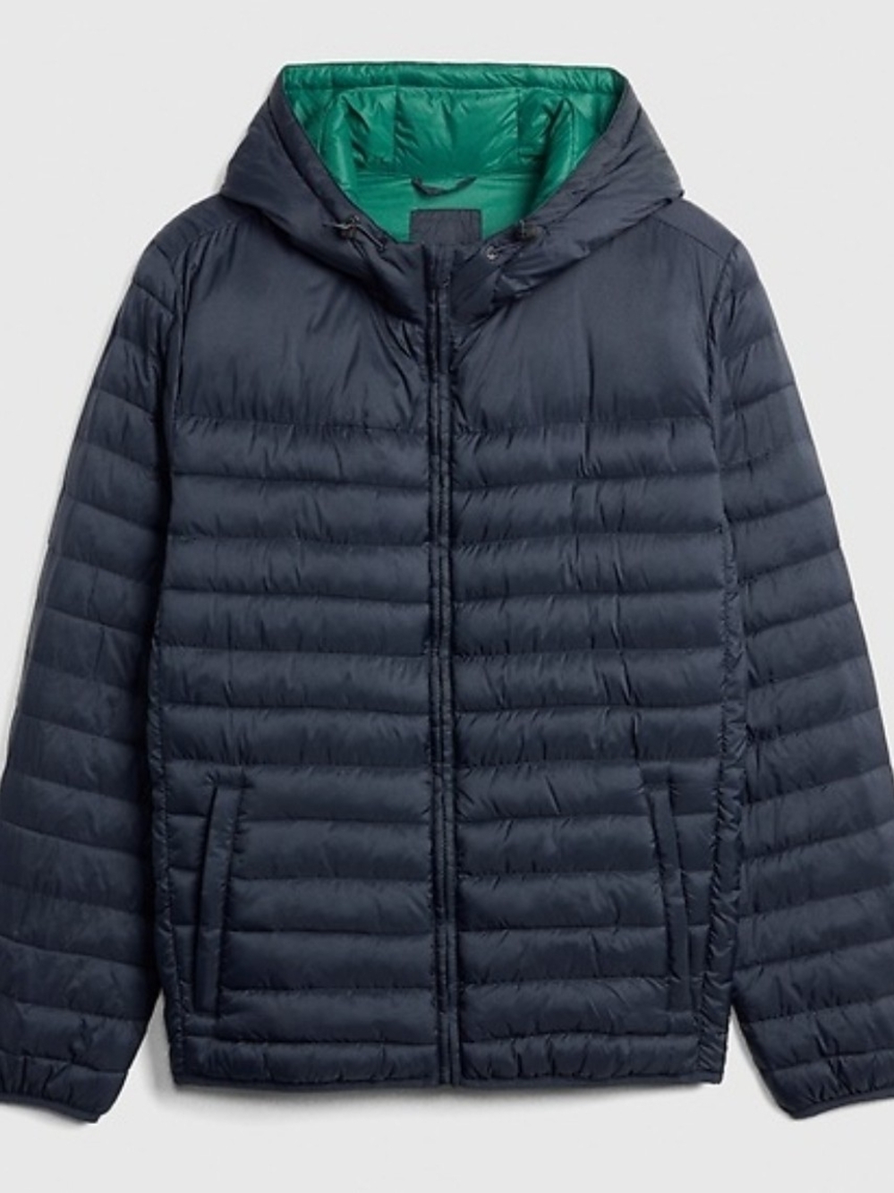 Class Club Teal Puffer Jacket - Kids